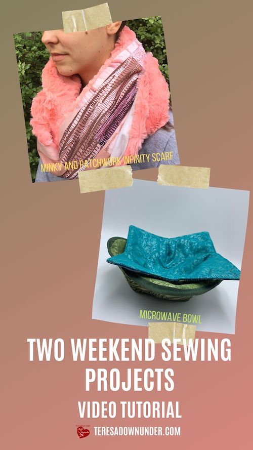 Two weekend sewing projects video tutorial