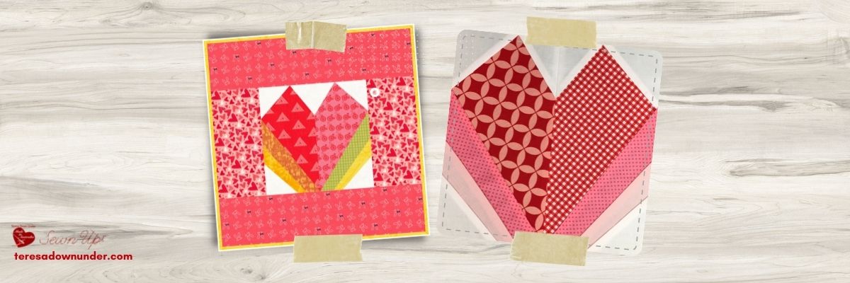 Learn foundation piecing making a mini quilt