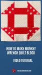Monkey wrench video tutorial – teresadownunder.com