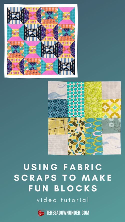 How to use fabric scraps to make fun blocks – Sewn Up
