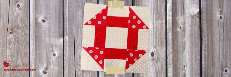 Monkey wrench quilt block