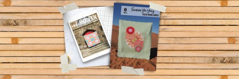 Summer Yin Yang quilt