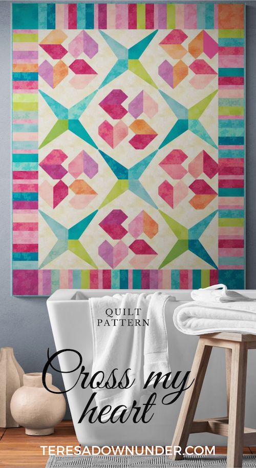 Cross my heart quilt