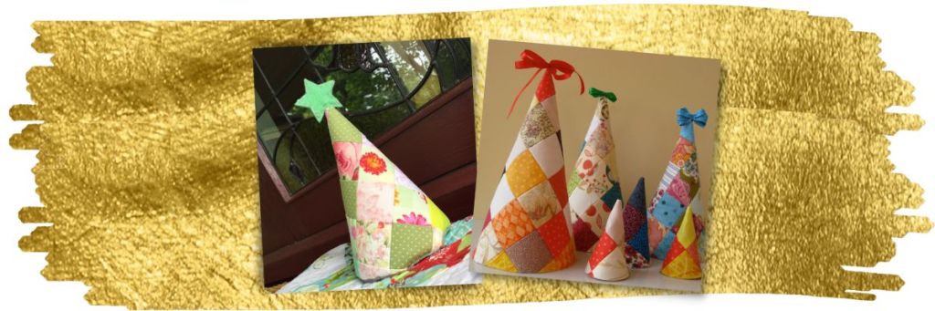 How to make a patchwork Christmas tree tutorial – teresadownunder.com