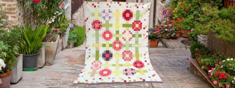Summer garden quilt