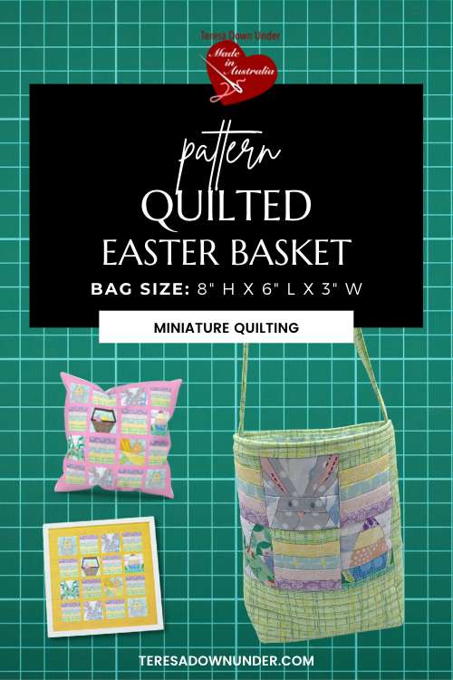 Quilted Easter basket pattern
