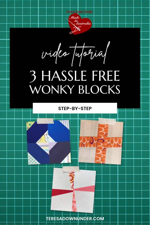 3 Hassle free wonky blocks