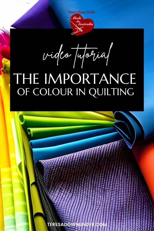 The importance of colour in quilting