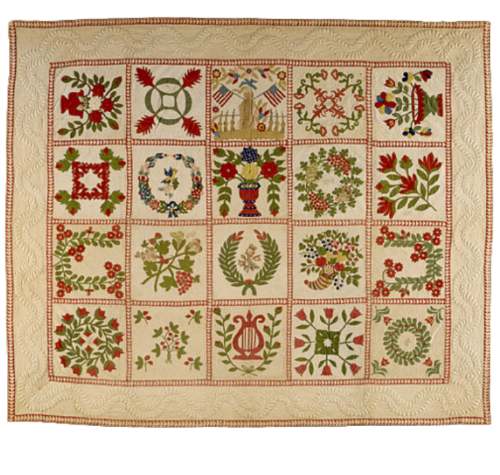 Baltimore album quilt