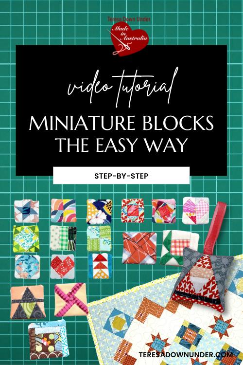How to make miniature blocks the easy way