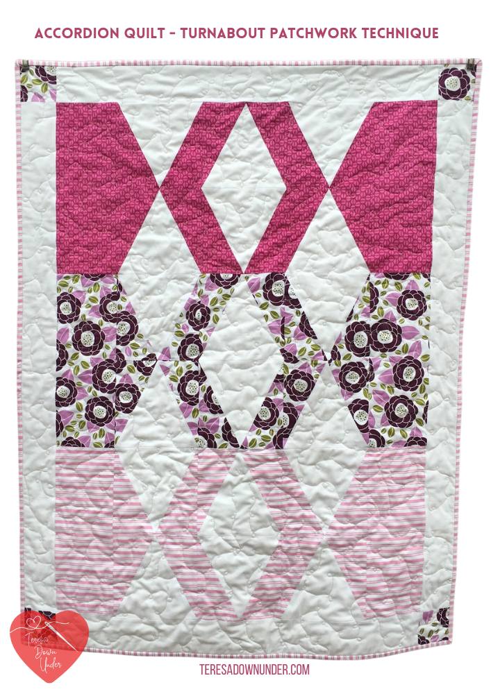 Accordion quilt pattern