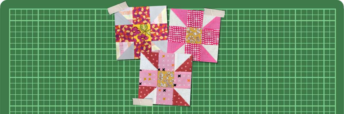 How to make a calico puzzle quilt