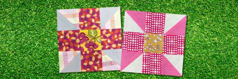 How to make a calico puzzle quilt block
