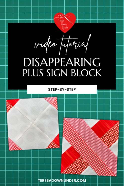 How to make a disappearing plus sign block