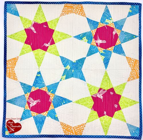 Fez-stastic star mini quilt