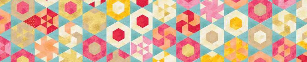 Hexagonal dream quilt