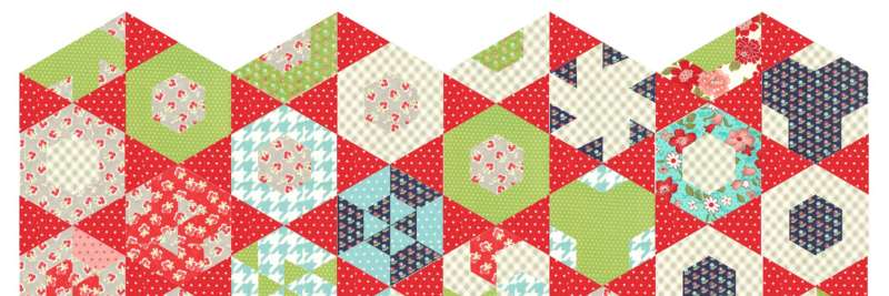 Hexagonal dream quilt
