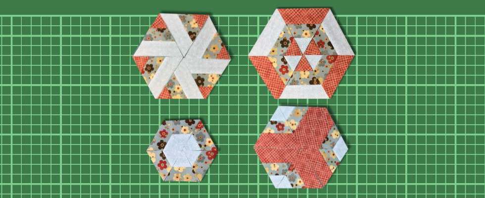 How to make a hexagon block