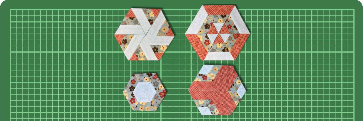 How to make a hexagon block