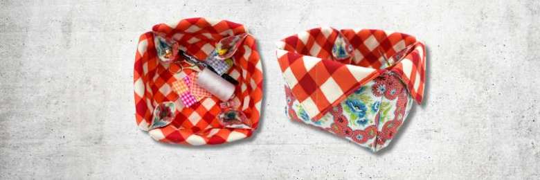 Origami storage box tutorial