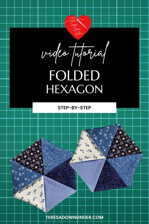 How to make a folded hexagon