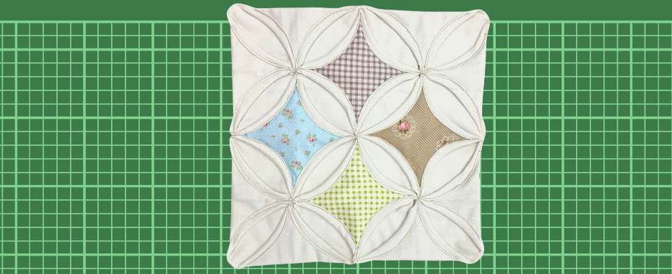 Cathedral window quilt