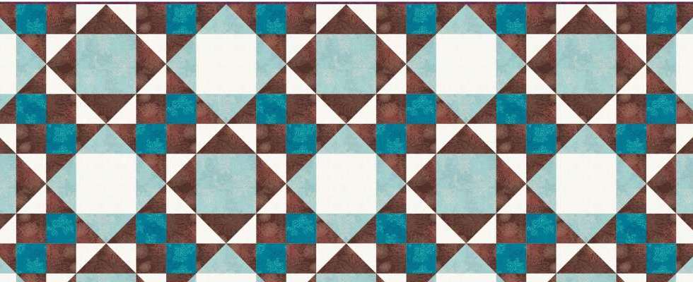 King's crown quilt tutorial