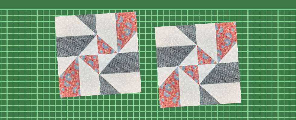 How to make a fancy pinwheel block