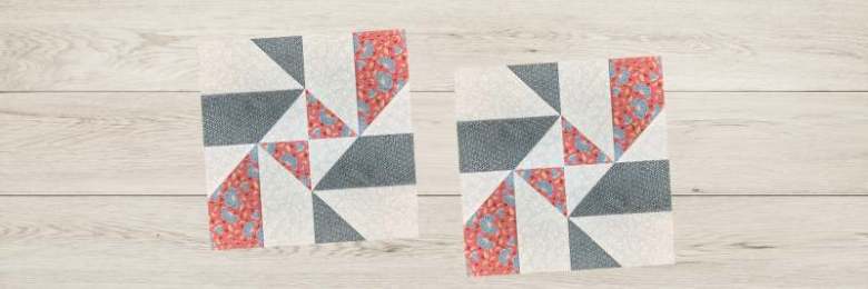 How to make a fancy pinwheel block