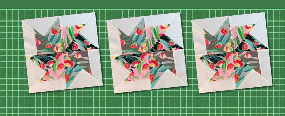 Fun pinwheel quilt block