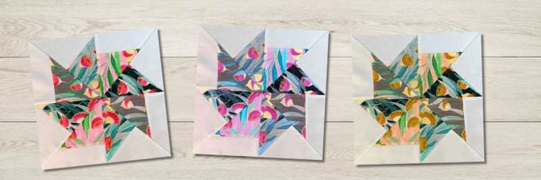 Fun pinwheel quilt block