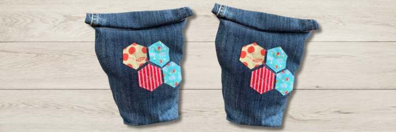 Upcycled denim lunch bag tutorial