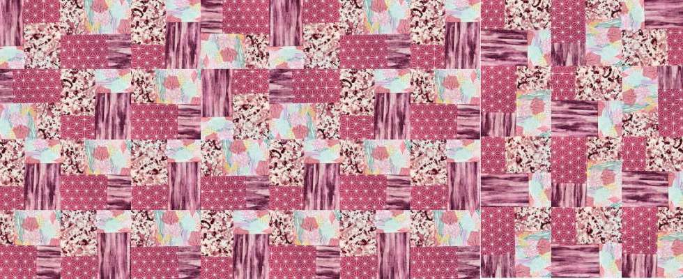 Stack, cut and swap quilt block