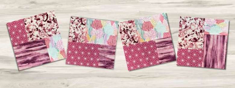 Stack, cut and swap quilt block