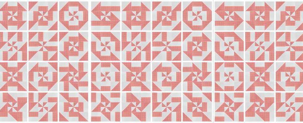 Disapperaing pinwheel video tutorial