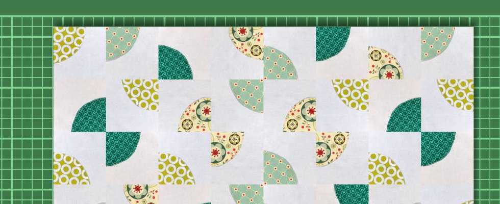 Drunkard's path block