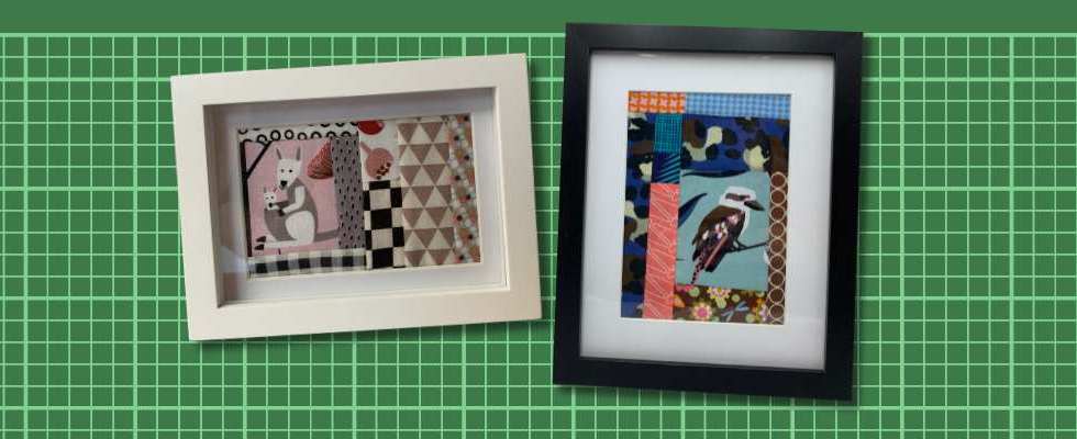 Improv framed patchwork video tutorial