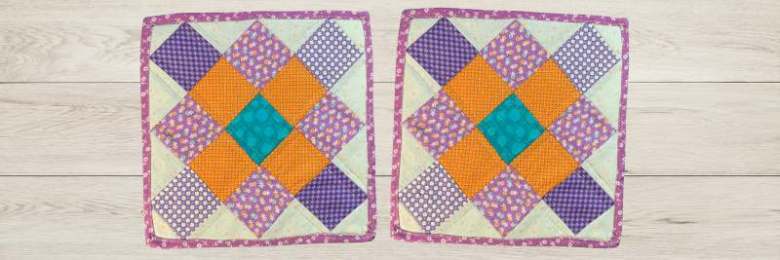 How to self bind a quilt