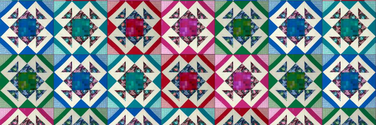 Jack knife quilt block