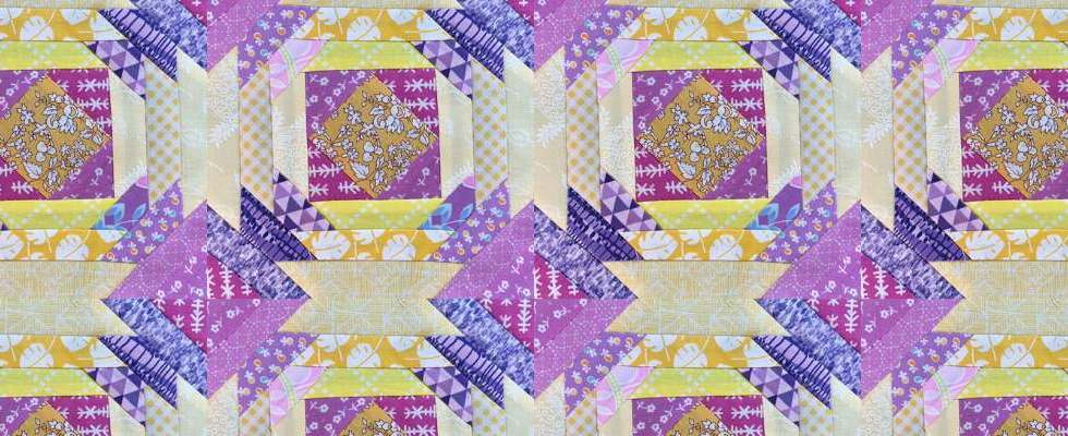 Pineapple quilt block