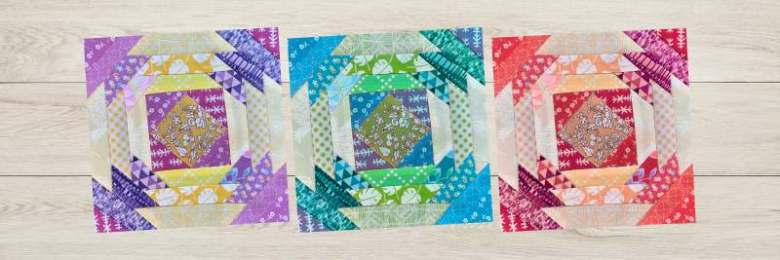 Pineapple quilt block
