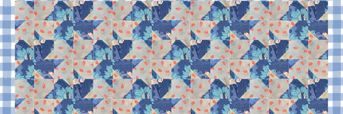 Tessellated flower quilt video tutorial