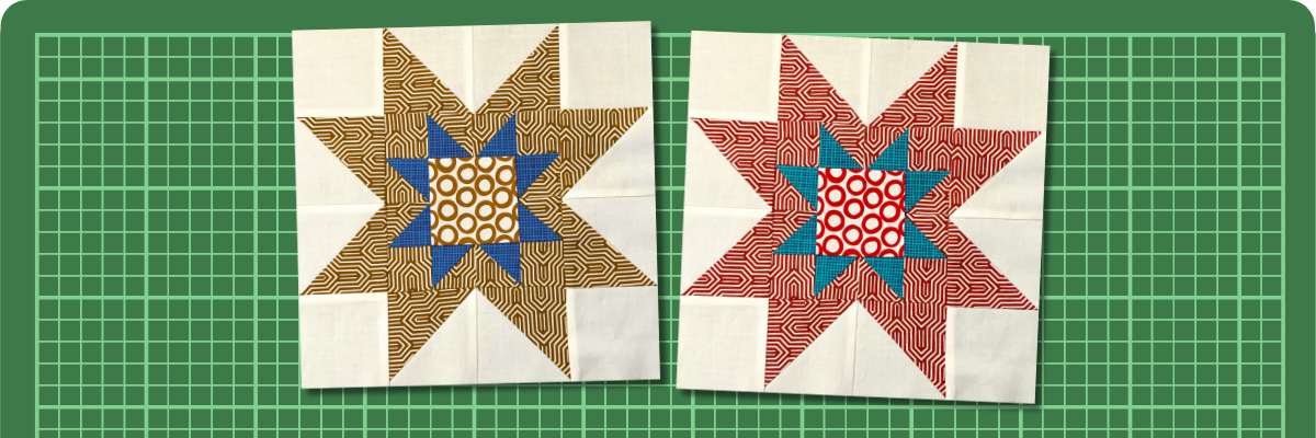 How to make a double star block