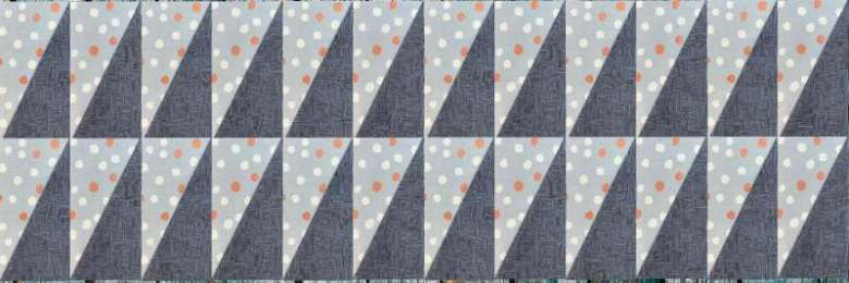 Half rectangle triangle block