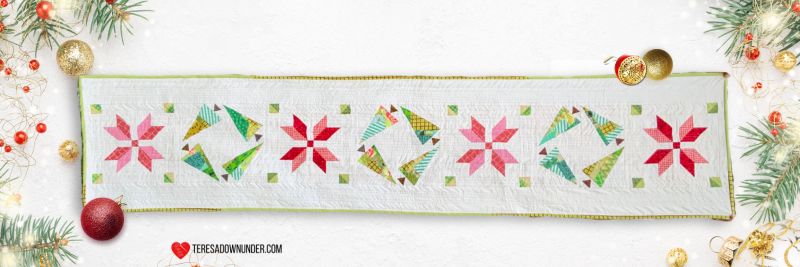Jolly holly table runner