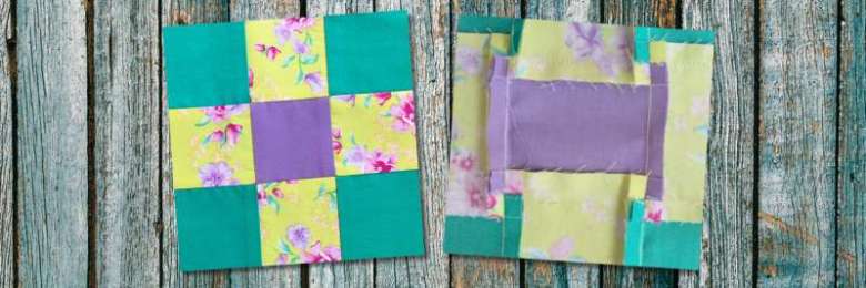 Swirling seams - Eleanor Burns