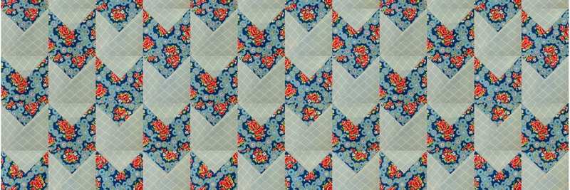 How to make a Tessellated chevron block