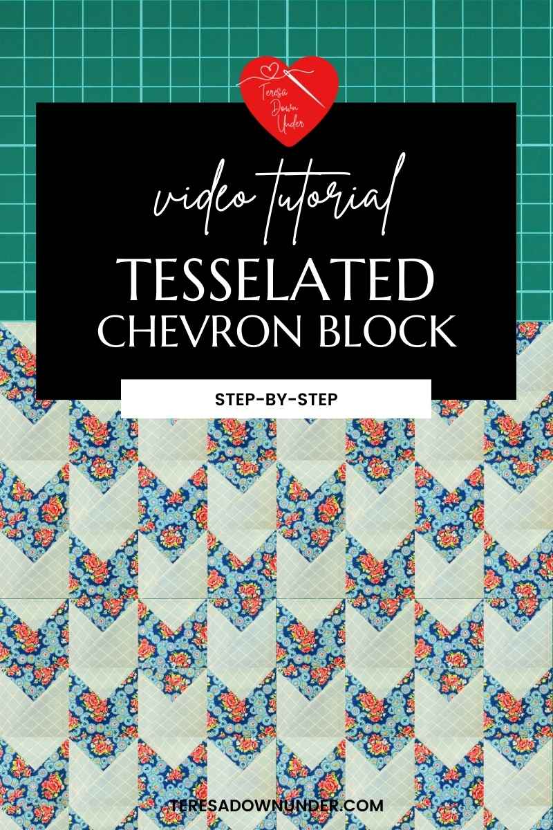 How to make a Tessellated chevron block
