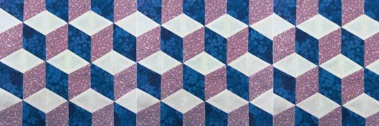 How to make tumbling blocks