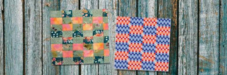 Strip block fun - make a quilt with fabric strips